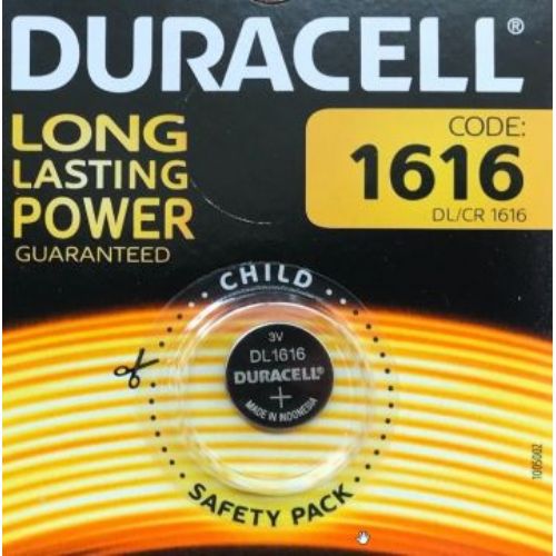 DURACELL LITHIUM CR 1616 BL1